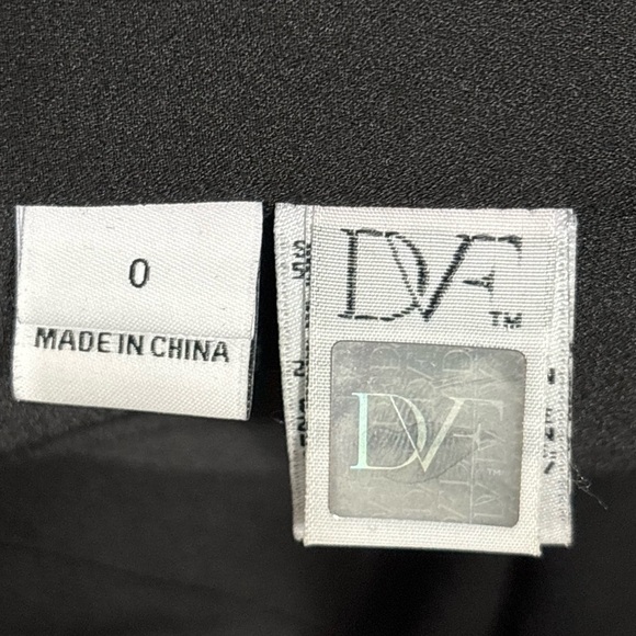 Diane von Furstenberg DVF Lulu Wool blend Boucle Long Coat Gray Black Women’s 0 - Picture 4 of 16